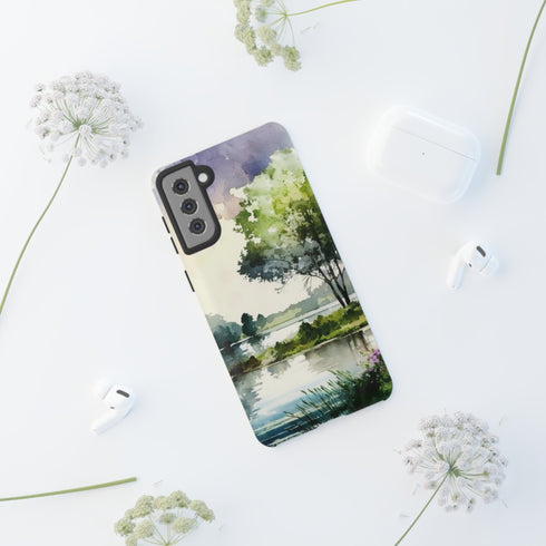 Summer Day by the Lake - Impact Resistant Phone Case
